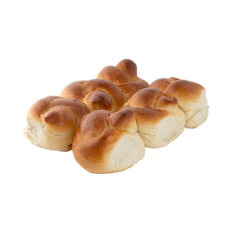 Just Baked challah rolls, pack of six