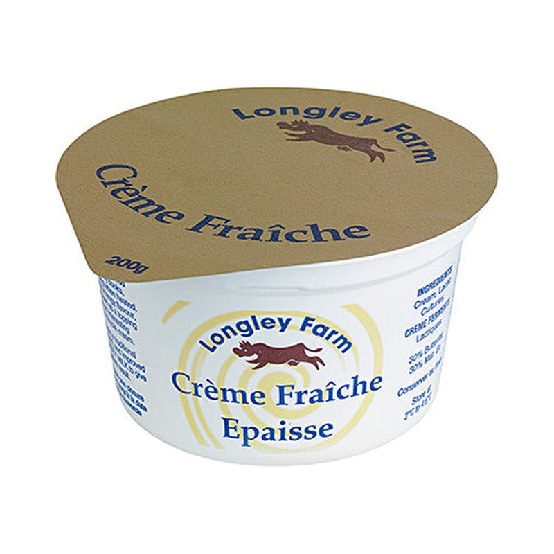 Longley Farm crème fraîche épaisse, 200g