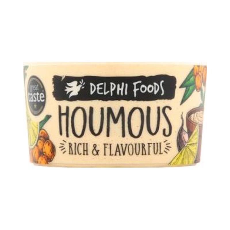 Delphi Foods houmous, rich and flavourful