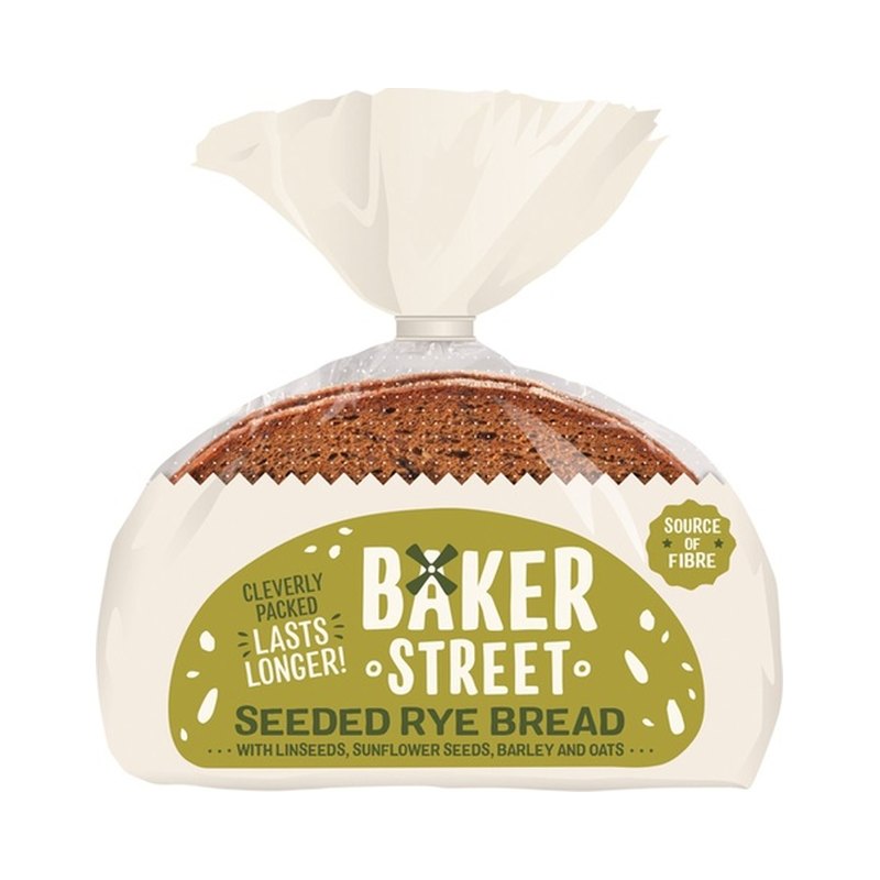 Baker Street Bread Seeded Rye 500g